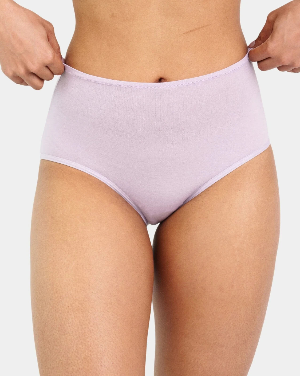 Lot of 6 Woolly Super Soft Comfy No Odor Merino Wool High Waisted Bikini Brief