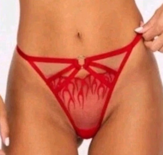 Ann Summers – FLAMES OF PASSION – String Size 18 – New With Tags
