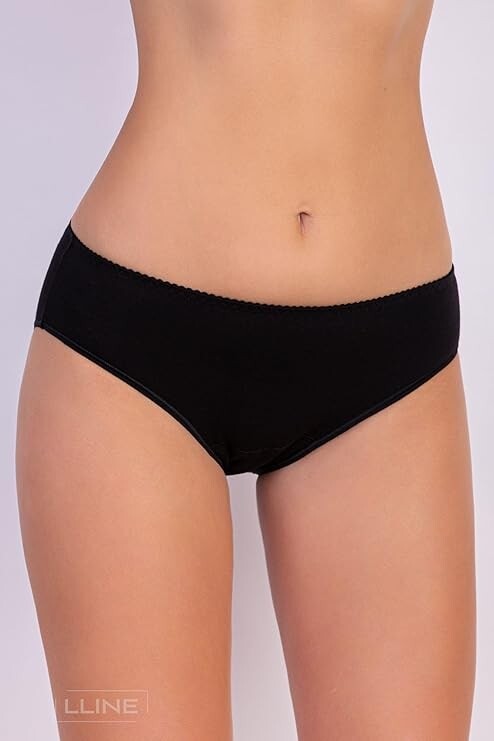 MILAVITSA-230360 Classic Women’s Panties Slip, Black