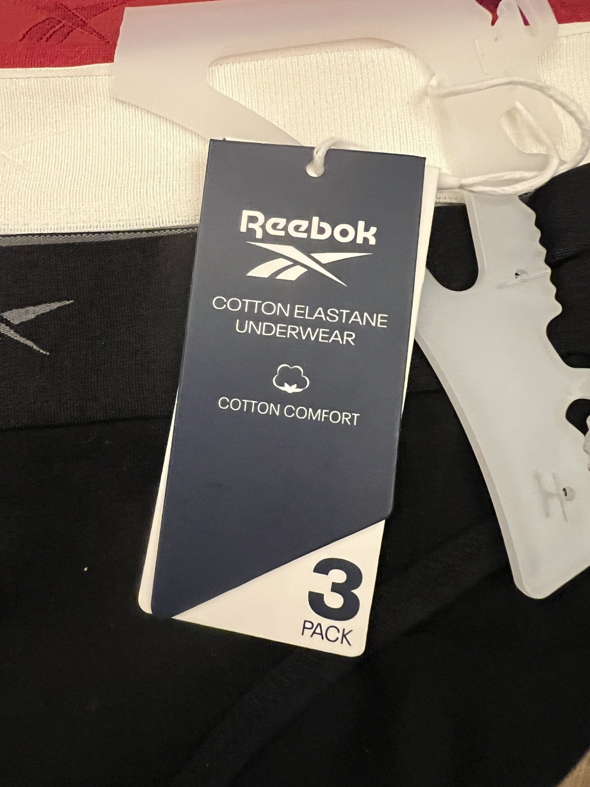 Reebok Cotton Elastane Briefs Ladies x 3 XL BNWT