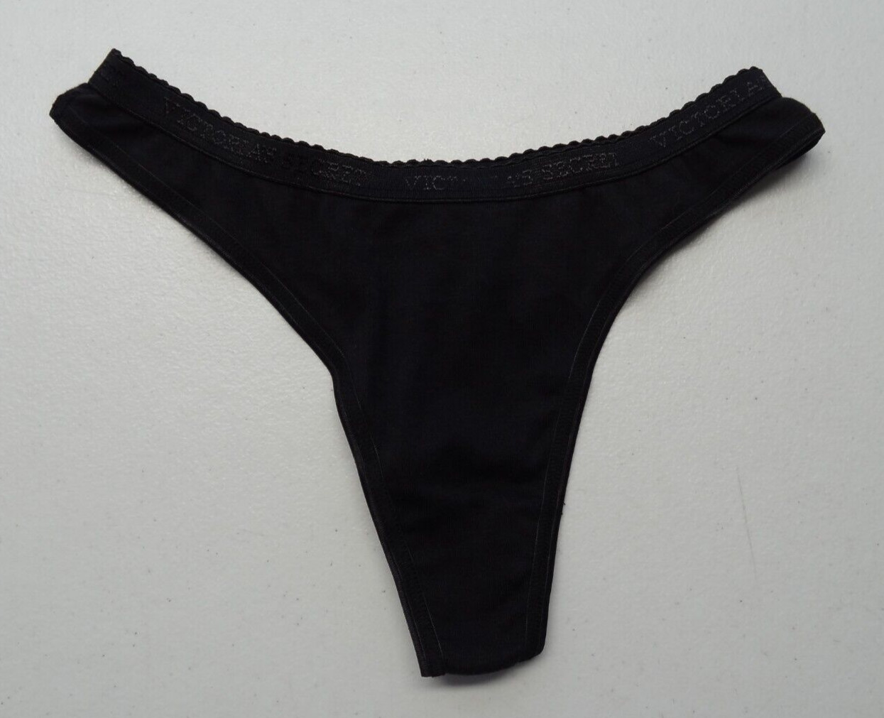 CHOICE NWT Victoria’s Secret VS S Low-Rise Cotton Thong VTG 2004 Logo Waistband