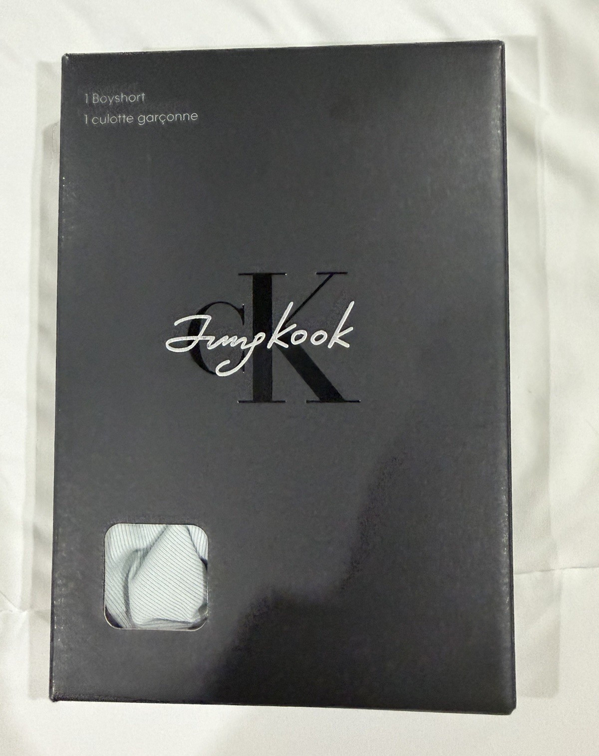 Calvin Klein x Jung Kook Boyshort Womens Pale Horizon Brand New