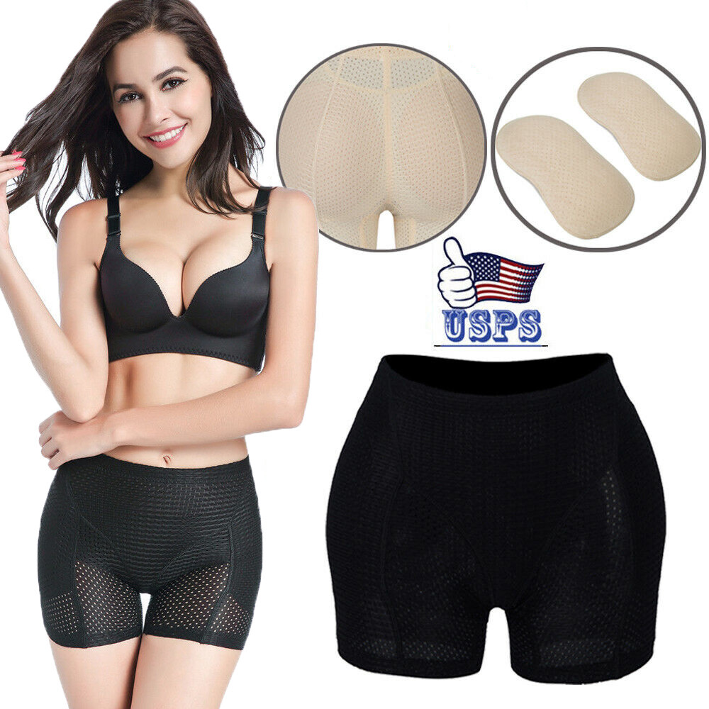 Women Padded Panties Hip Enhancer Bum Butt Lift Body Shaper Underwear Shapewear