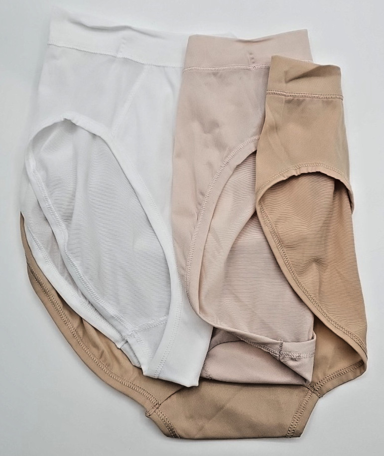Womens Bali Smoothing HI-CUTS Panties Size 9 2XL DFMEH3 (Pack of 3)