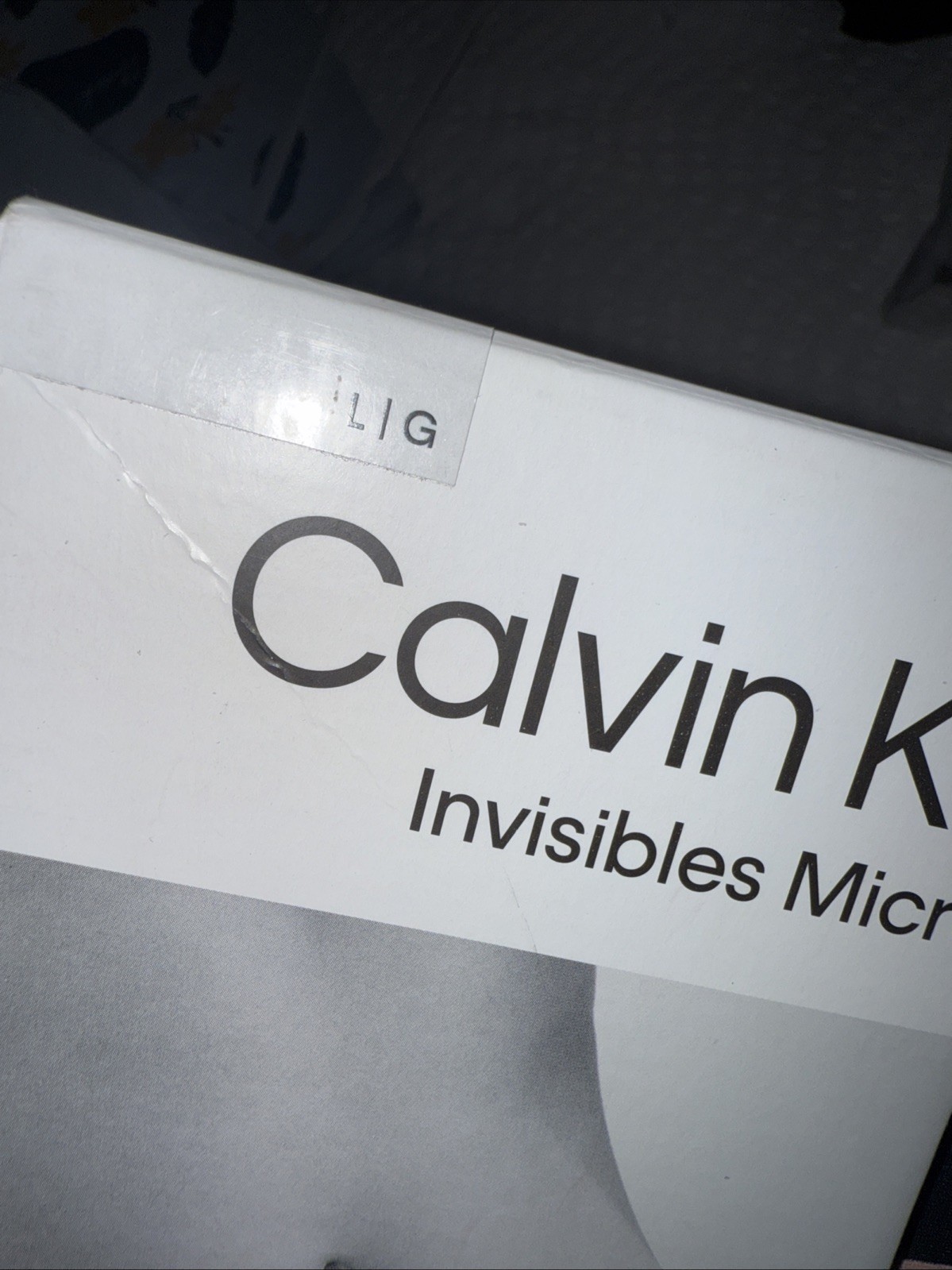 Calvin Klein Invisibles Seamless Thong Panties, 3 Pack L (36-38)