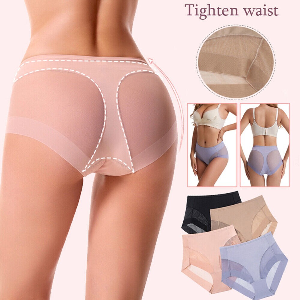 FINETOO SHAPING BLUE XL HIGH WAIST BRIEFS – UK 16 HIGH WAIST LIGHT CONTROL SHAPE