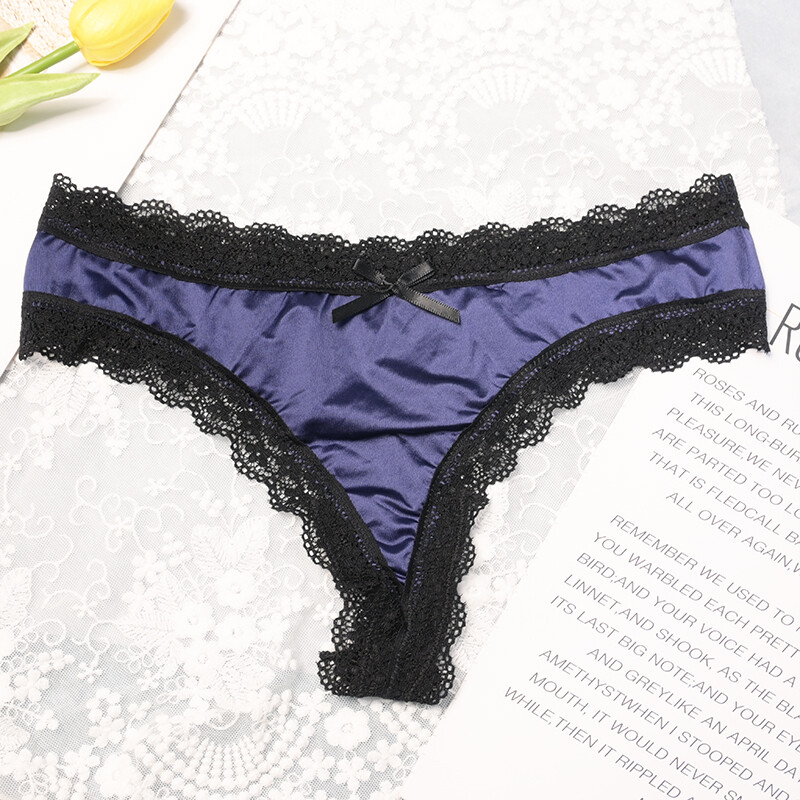 3 Pack Lot Sexy Womens Lace Panties Thong Bikini Brief Lingerie Ladies Underwear