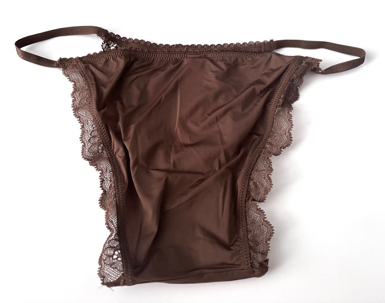 Victoria’s Secret String Bikini Panty Dream Angels Mousse Brown S M L XL 2XL