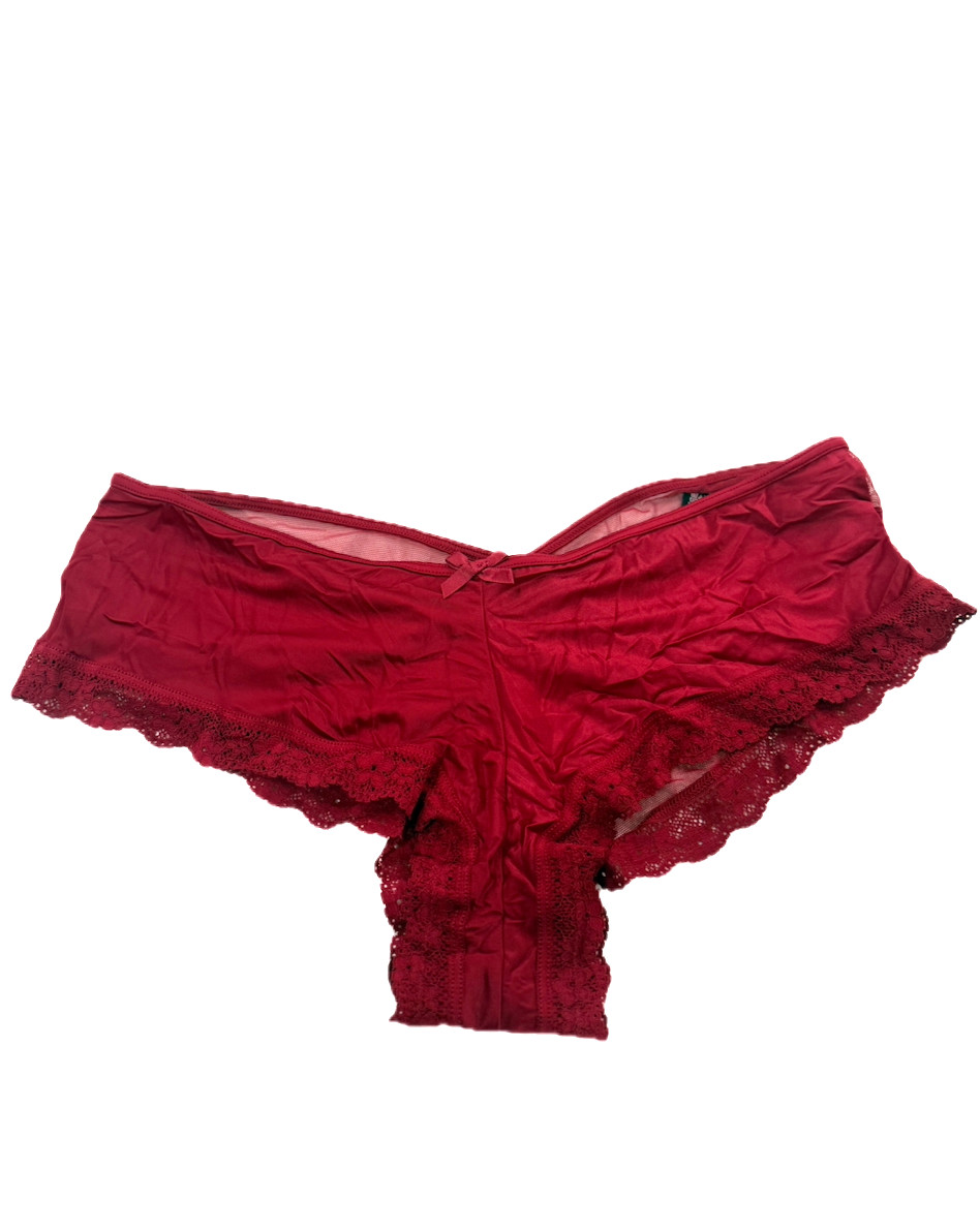 Victoria’s Secret Very Sexy Strappy Cheeky Panty Deep Red