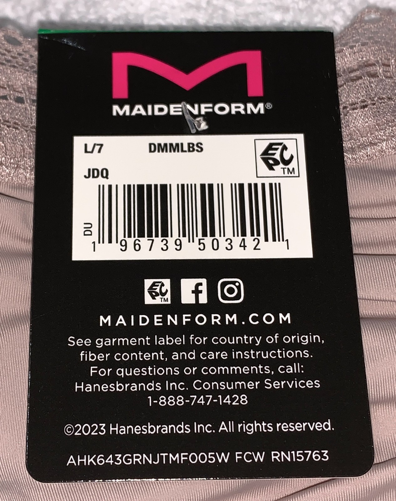 MAIDENFORM Fab Fit Full Coverage Evening Blush Boyshort Panty Womens Sz M 6 L 7