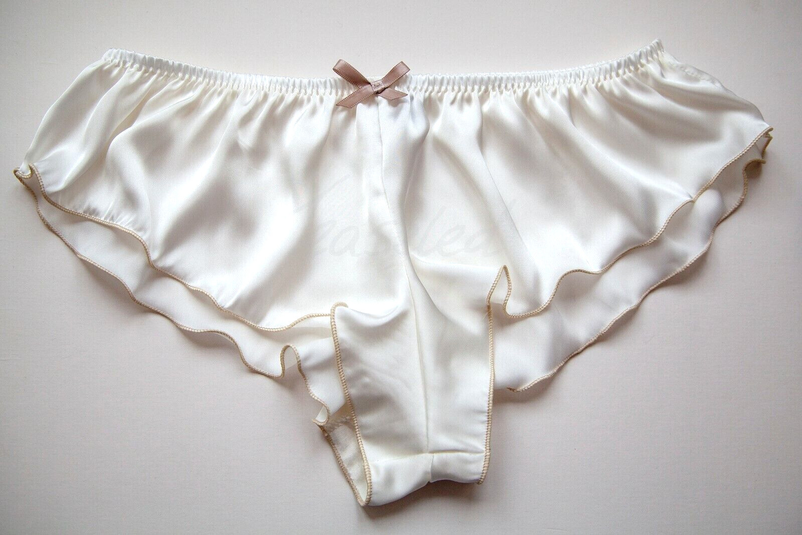 Micro French Knickers Latte design sexy lingerie panties underwear Ivory coffee