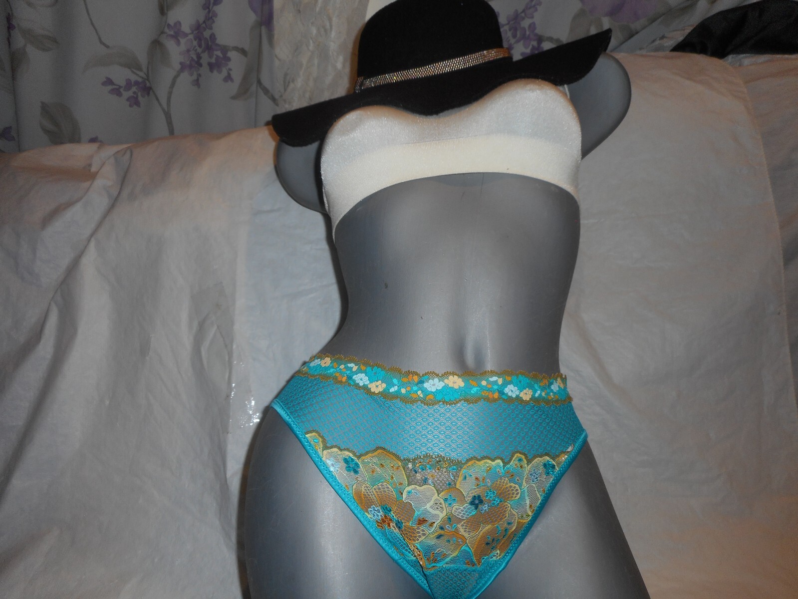 Intimissimi Women Briefs Summer Turquoise Panty Medium & Large sold separate