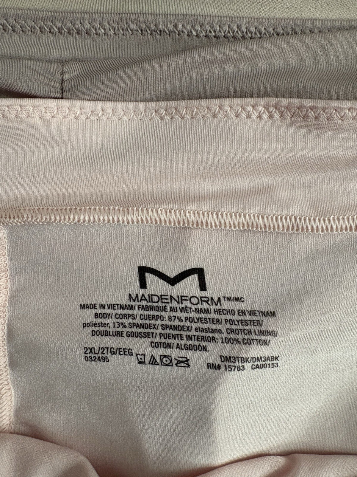 NEW Maidenform Everyday Luxe Bikini Panties 2XLarge Multi-Color DM3TBK 3 Pair