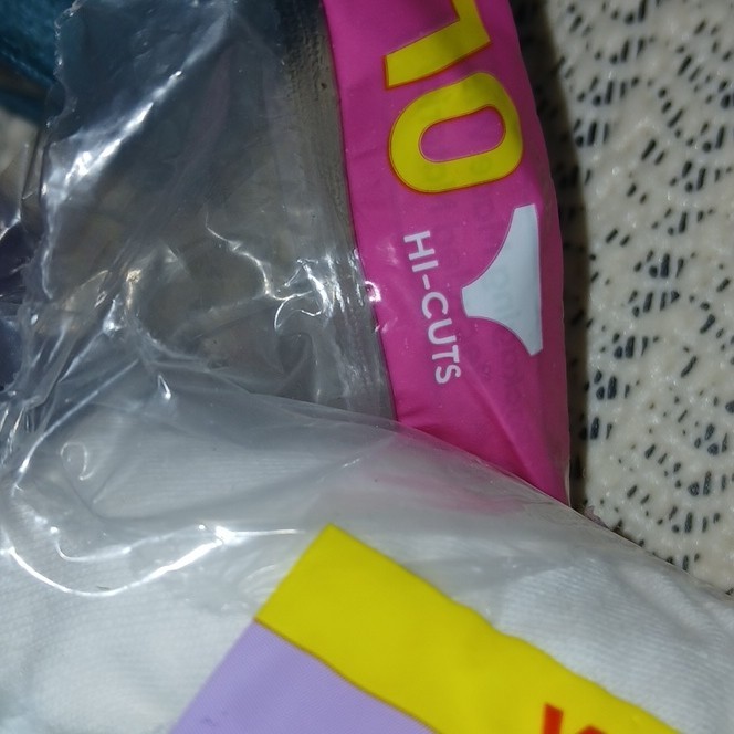 Hanes Breathable Tagless Cotton Hi-Cut Panties 10-Pack Multicolor Size 9/2XL