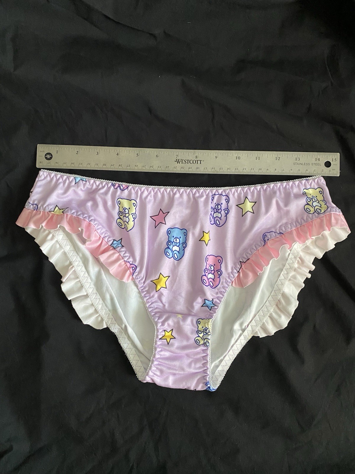 ABDL Kawaii Lolita Teddy Bear Sissy DDLG Bikini Panties XL