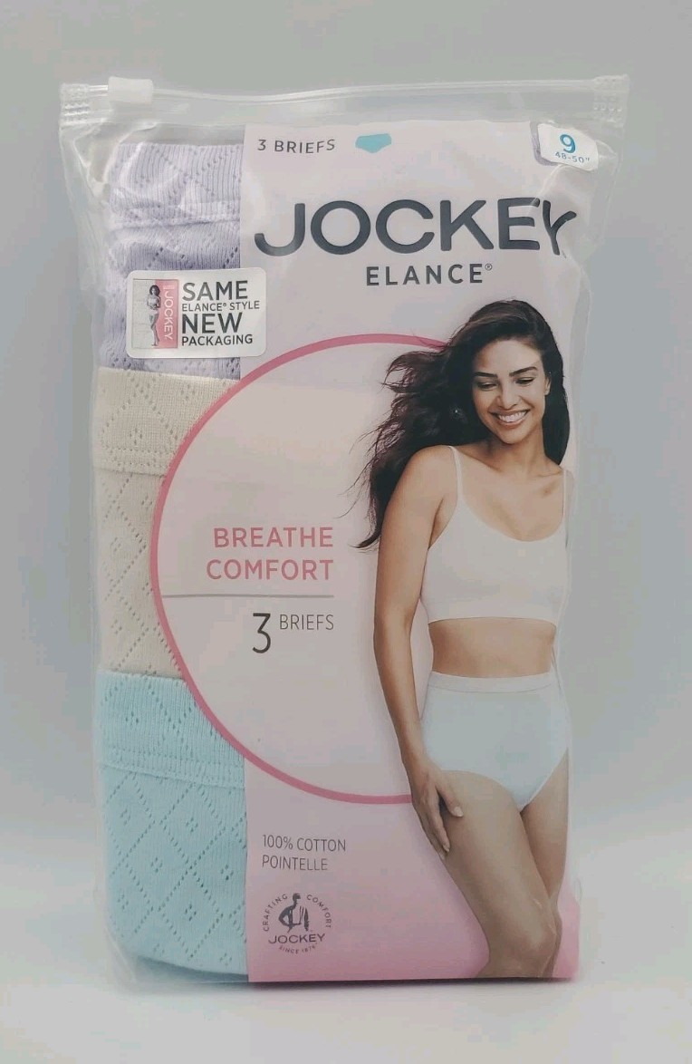 Jockey Elance Breathe Comfort Breifs Size 9