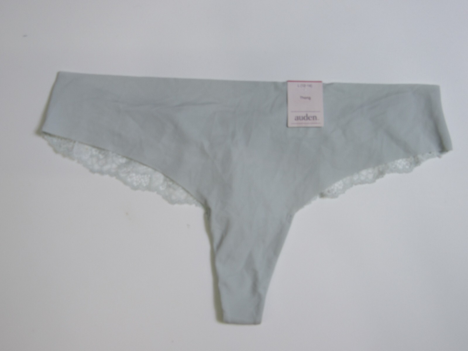 Auden Women’s Variety Thong 2 Pack Panties Large 12-14