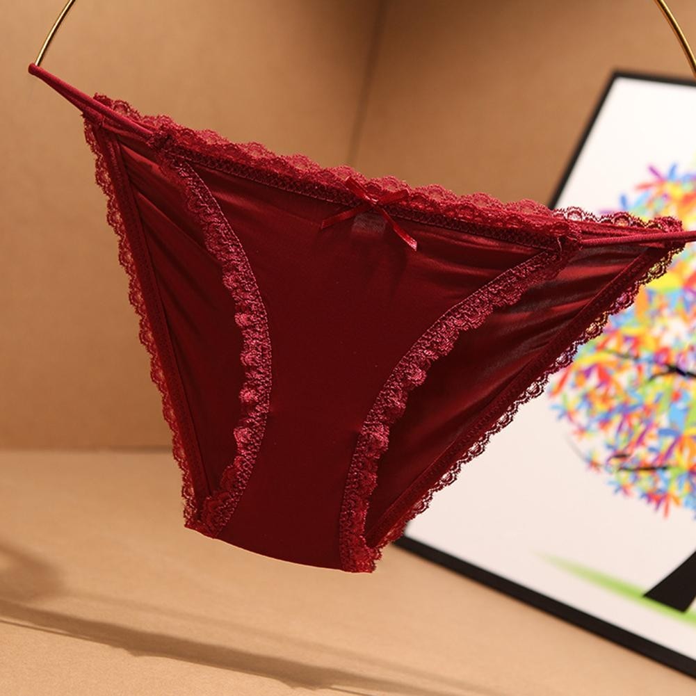 Ice Silk Underwear Triangle Underwear Comfortable Fit Four Seasons Wear