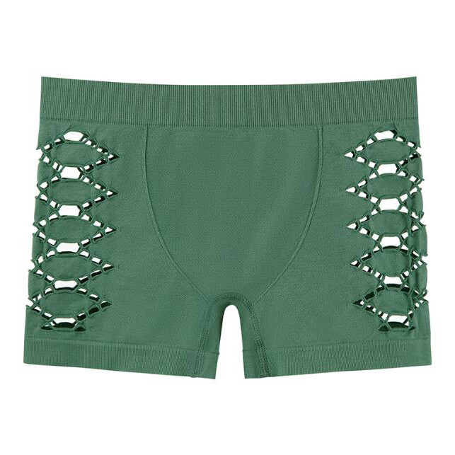 4 Pack Lot Sexy Ladies Womens Hollow Boyshorts Boxer Shorts Panties Underwear