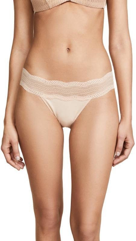 New with tags~~Cosabella Women’s Dolce Thong, Blush, Tan, One Size