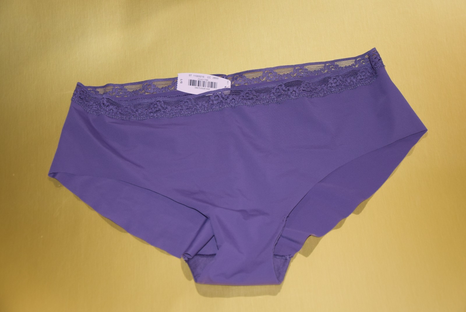 VICTORIA’S SECRET Hip hugger Culotte Classique Panty VS Purple L – Ships Free