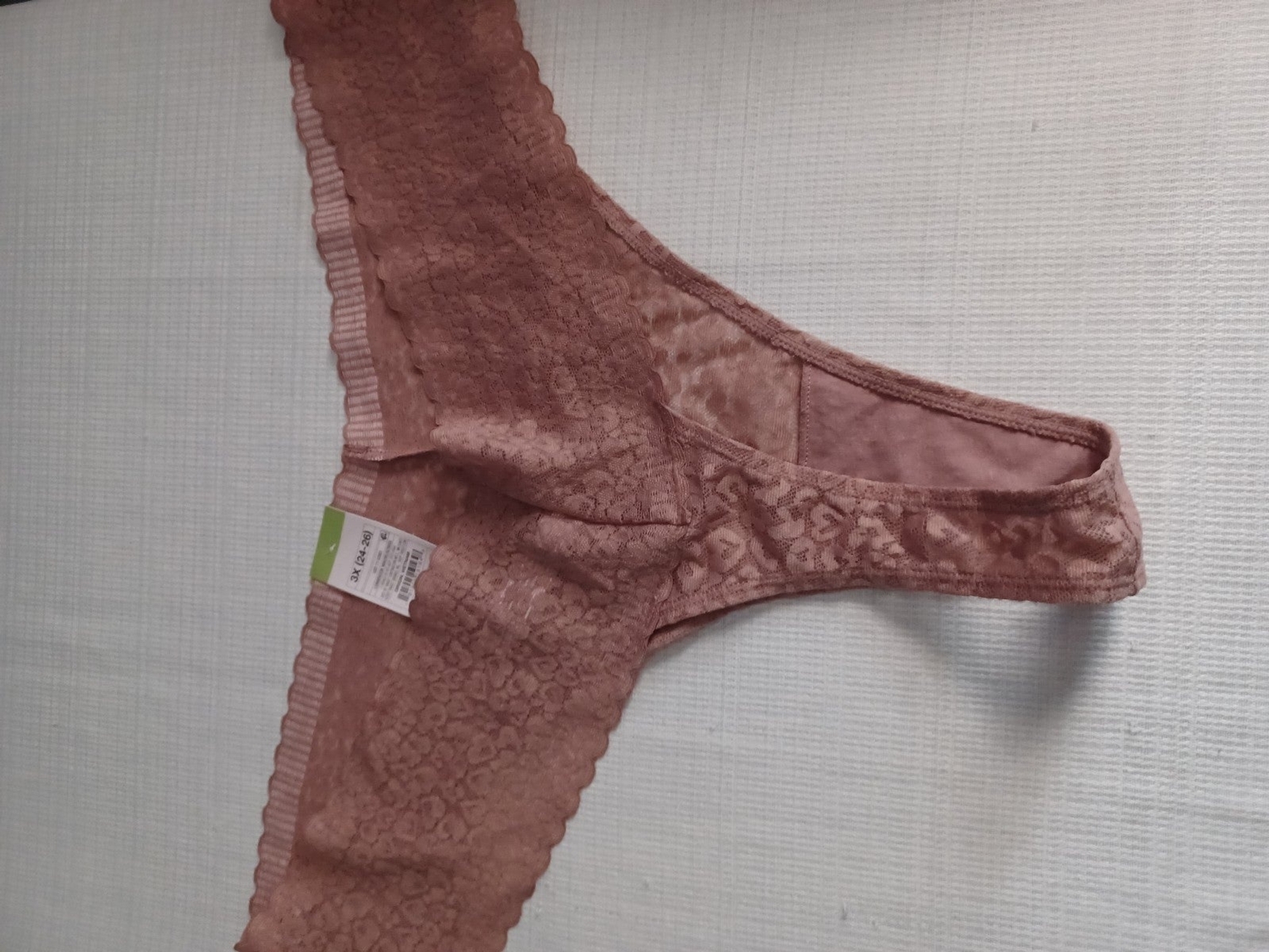 Auden NWT Plussized 3X (24-26) Thong, Bayshore Bundle. Panties Lingerie.