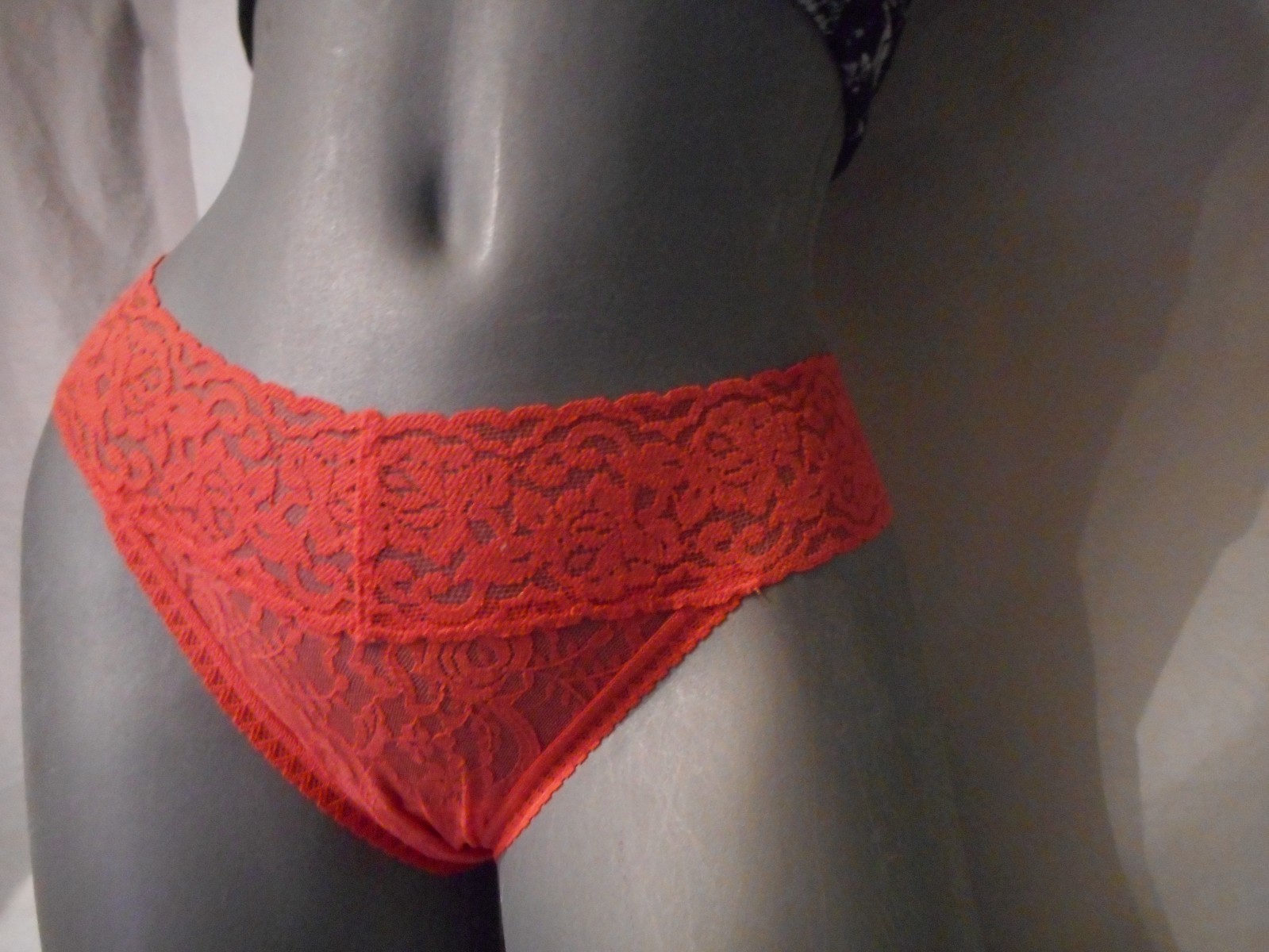Felina Lingerie Women’s Orange Thong Panty MEDIUM/LARGE