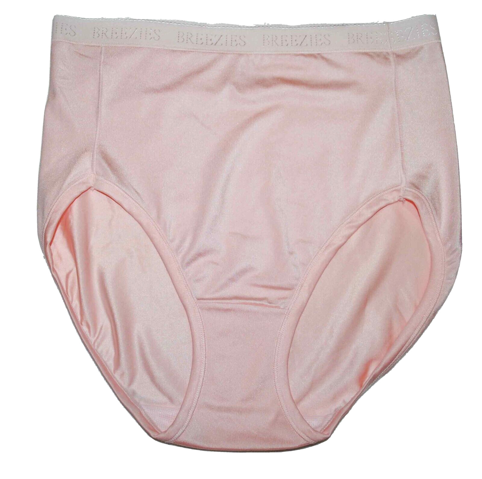 Breezies Set of 2 Nylon Microfiber Hi-Cut Panty, Basic Medium A287800