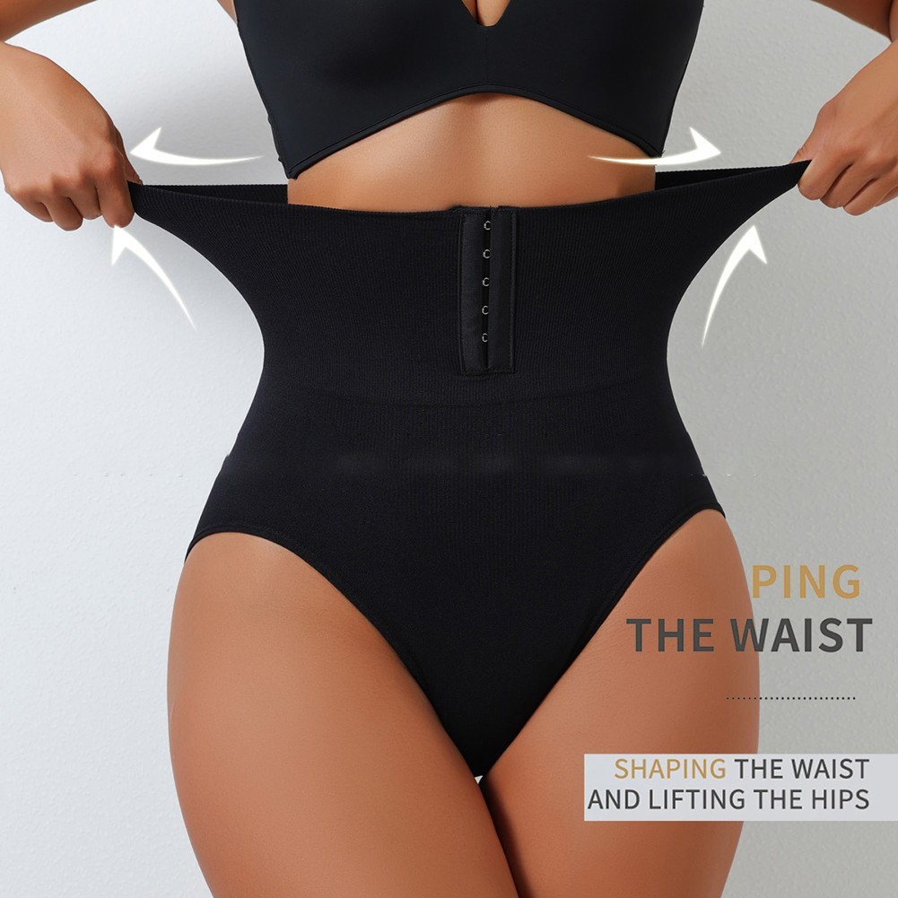 Fashionable Womens Plus Size Buttoned Hip Lifting Top and Waist Pants Set