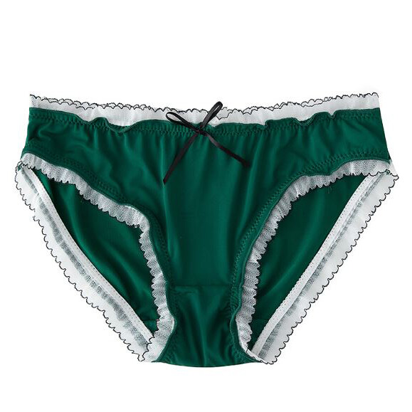 3 Packs Lot Sexy Womens Girls Ice Silky Panties Full Briefs Underwear Lingeries