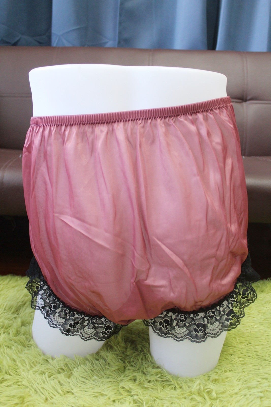 #A295 VTG Style 2XL/ElasticW.24-42″ 7PCS 7Day Nylon Full Brief Panties Underwear