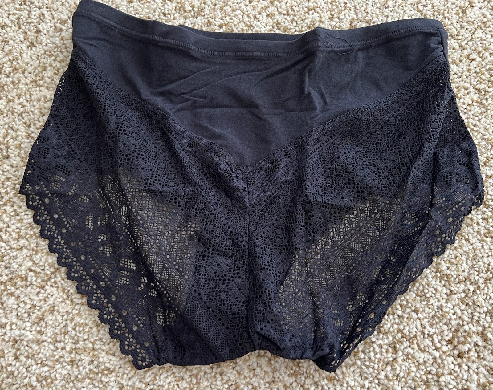 Women’s Underwear Black Size 0XL