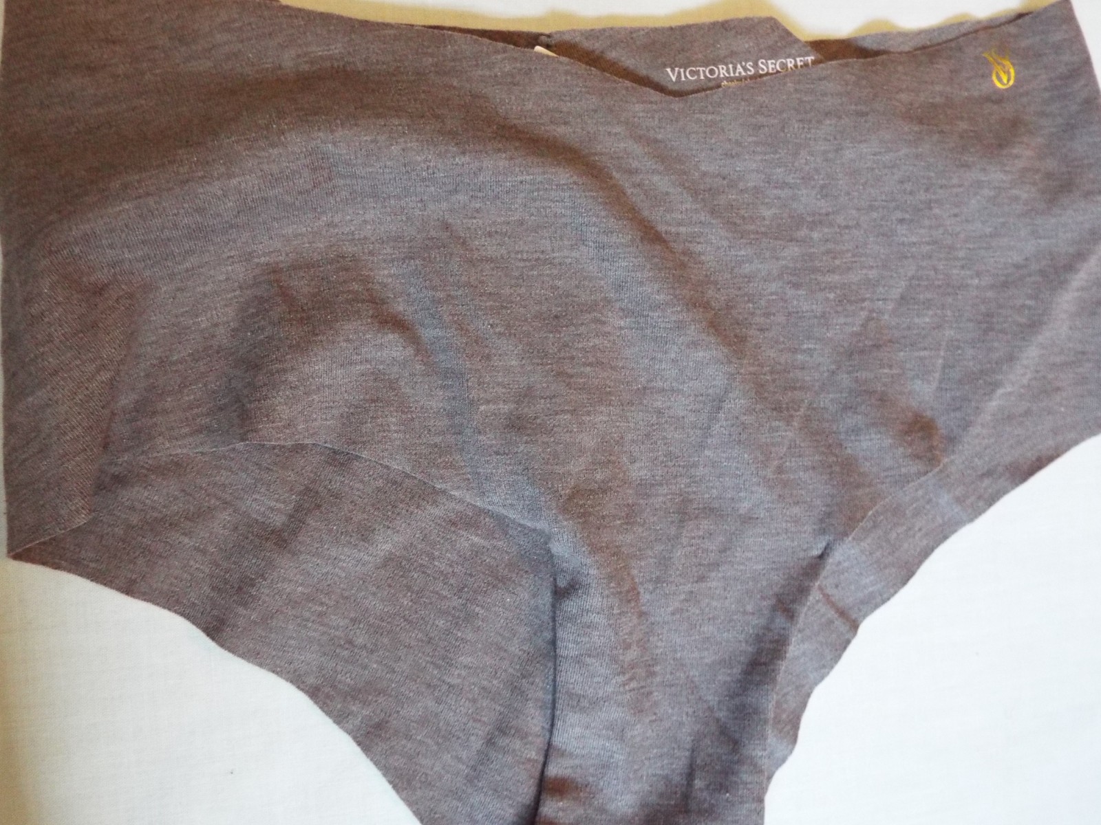 NWT Victoria’s No-Show Cheeky Panty M Heather Cocoa Blush