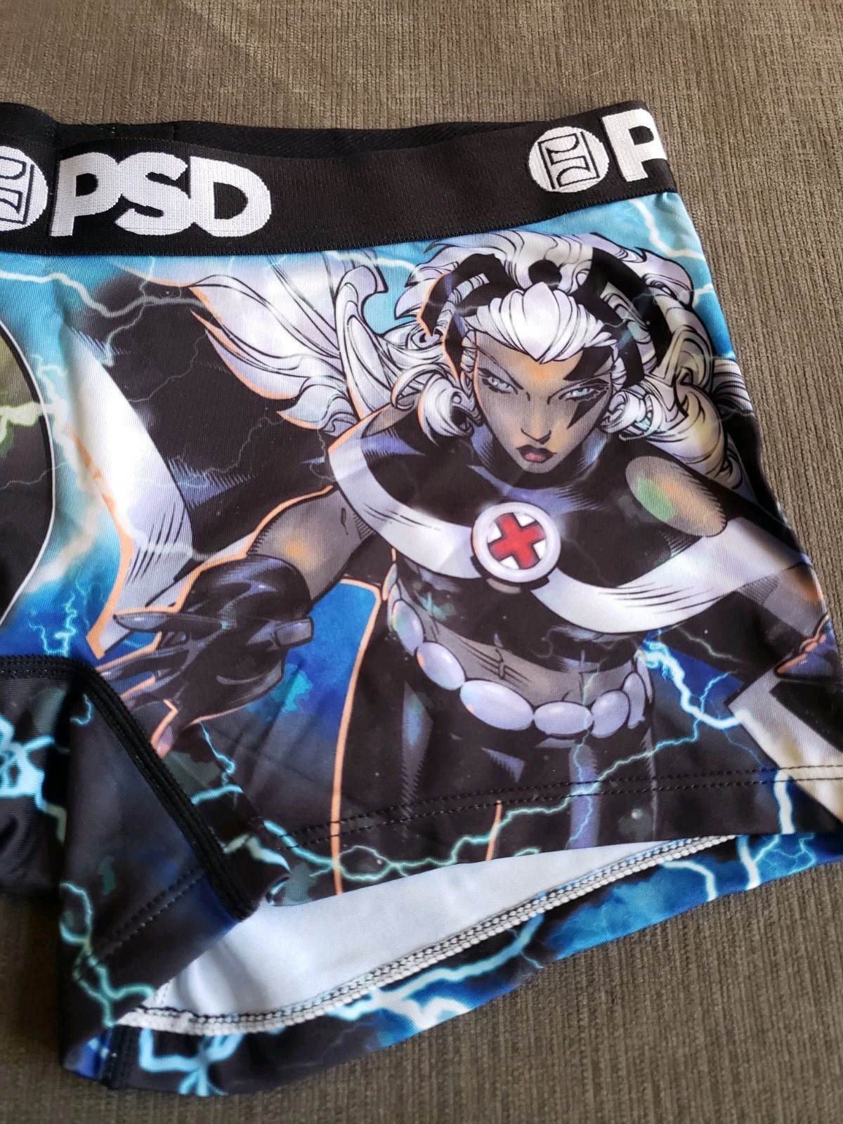 PSD Marvel X-Men Storm Boyshorts Women’s Small Stretch Underwear SAMPLE NEW!