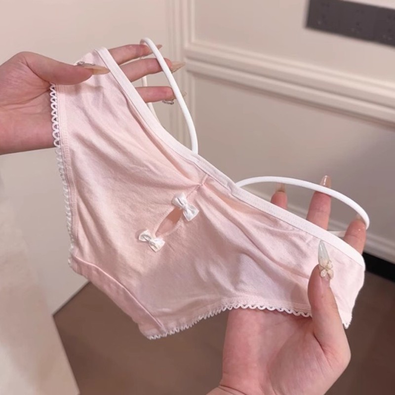 Lolita Girls Cute Students Bow Panty Panties Briefs Japanese Kawaii Underpants
