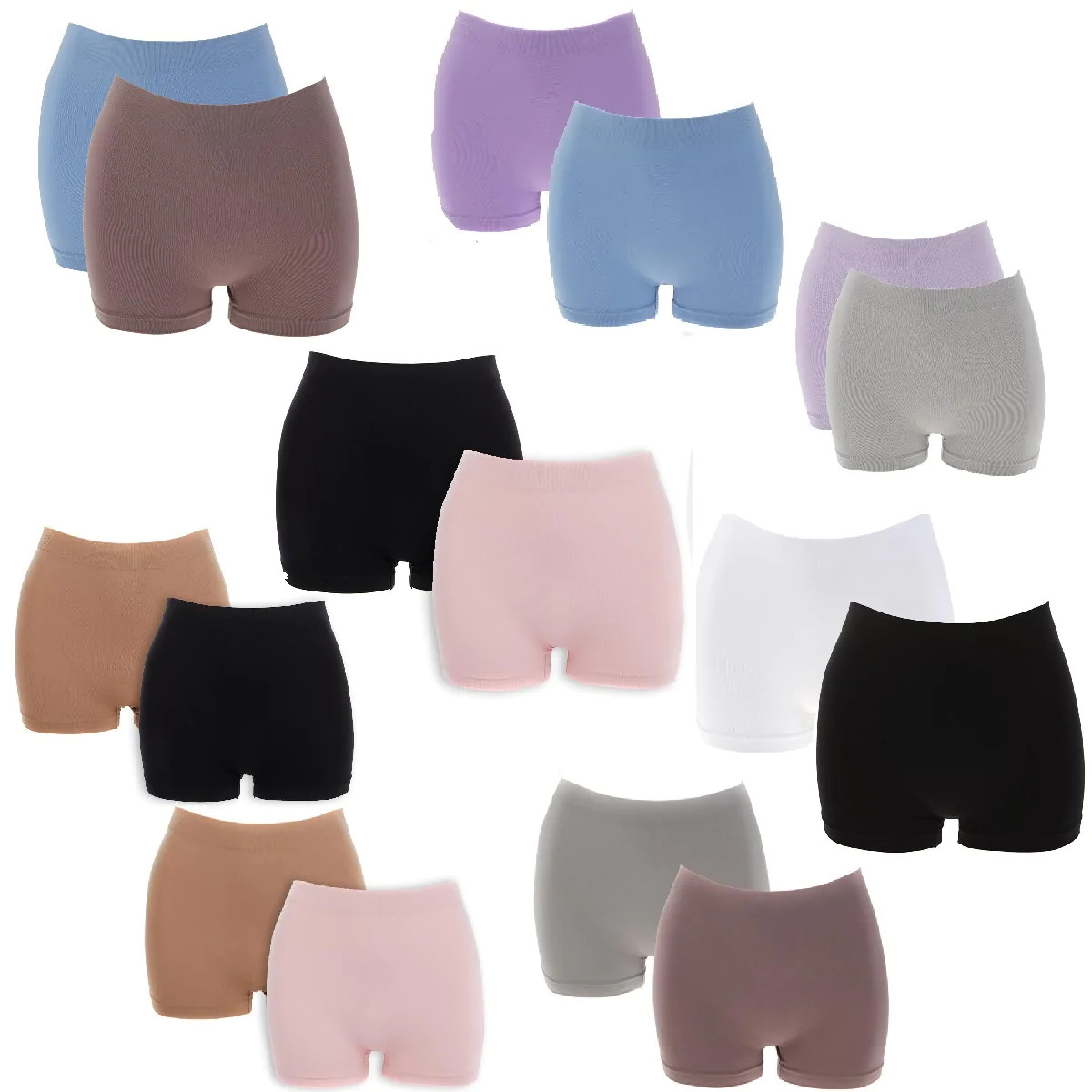 Rhonda Shear Seamless Lightweight Boyshort 2 Pack 565067/565073/573167-E