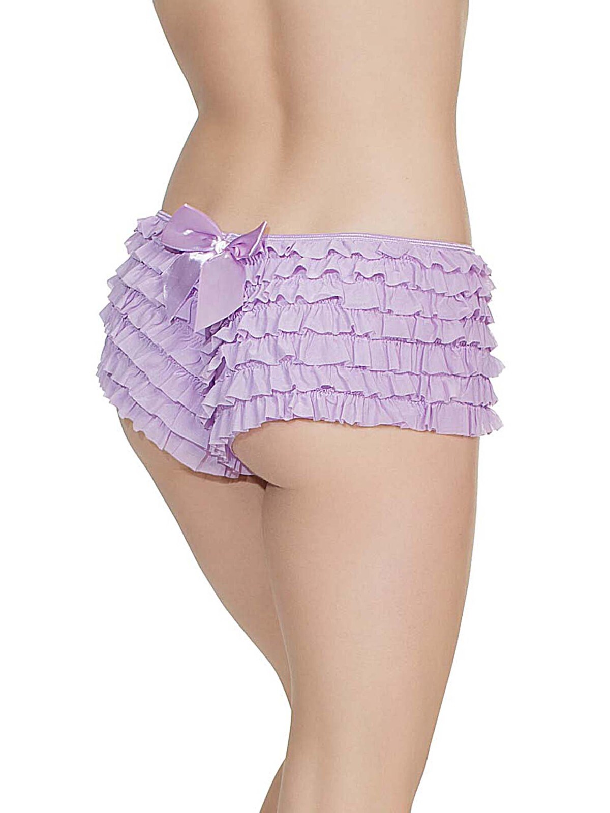 Plus Ruffle Booty Shorts with Back Bow Panty Many Colors Womens OSXL or XXL