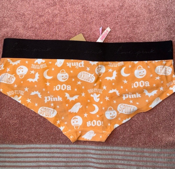 Victoria’s secret PINK HTF Halloween 5-PACK PANTIES 2023-2024 (M)