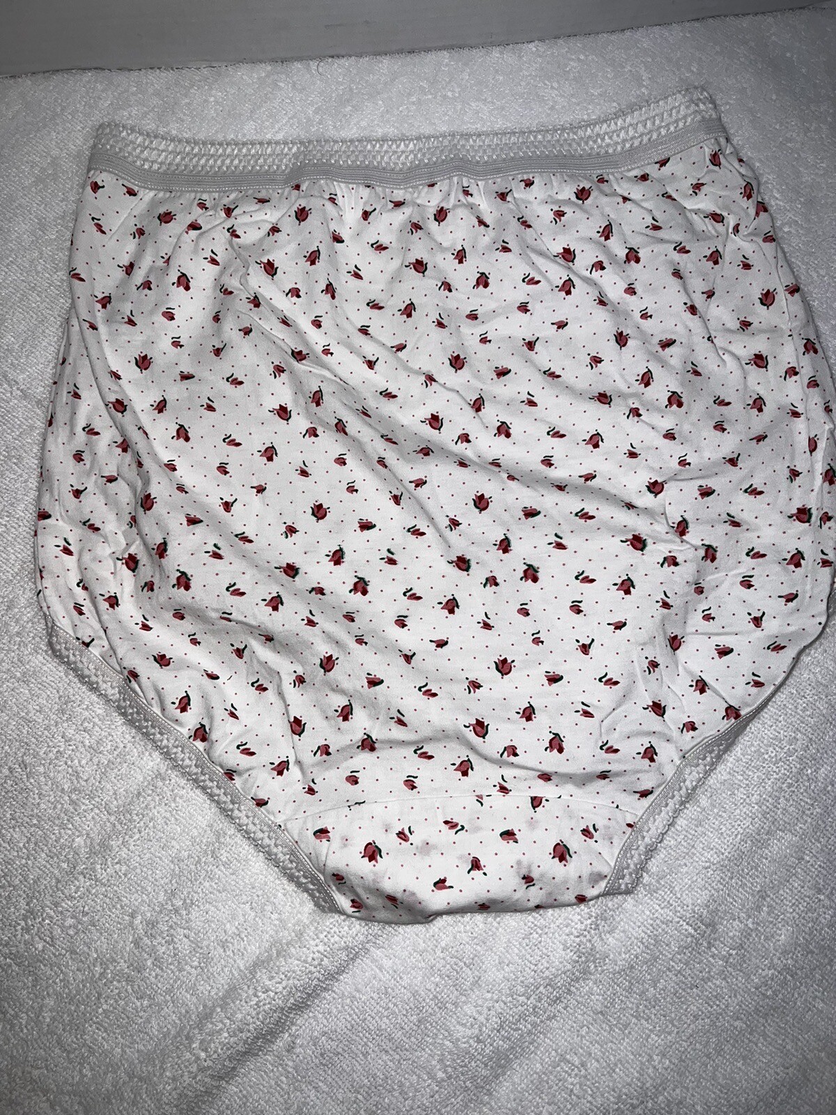 Women Full Coverage Panties Cotton Intimate Fashion By Teri Floral 6pk Size 10