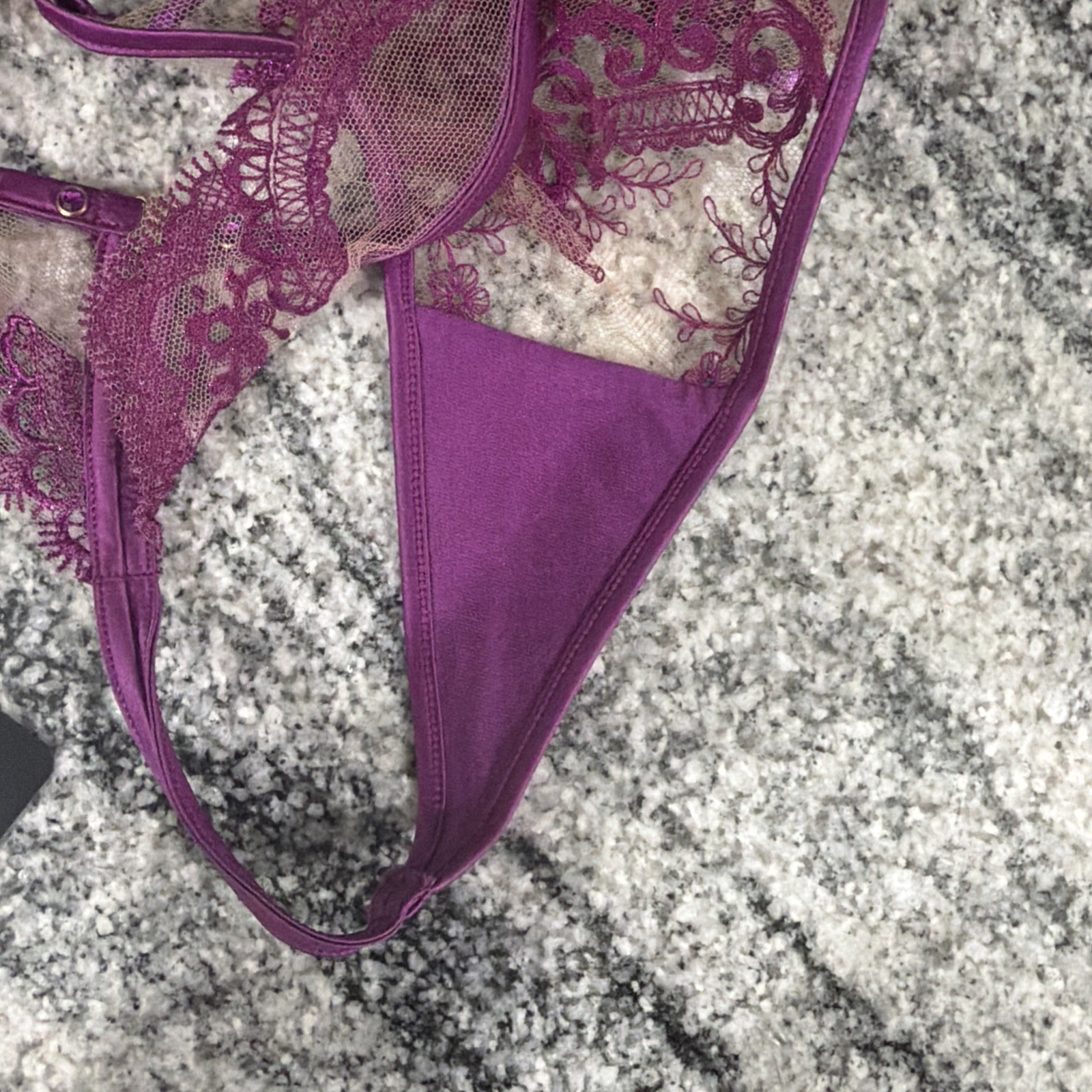 Honey Birdette Gabrielle Orchid Thong S New with Tags