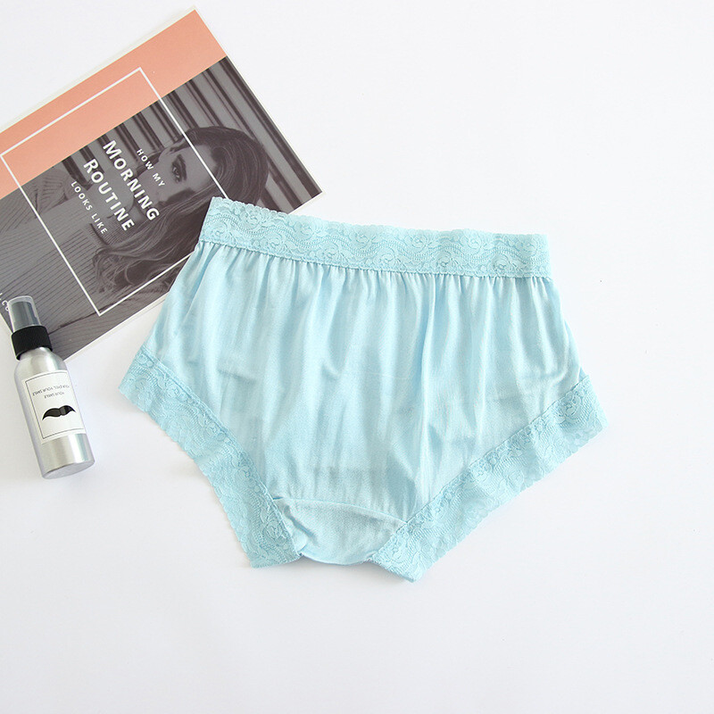 3 Pairs Seamless Underwear Luxury Nature Silk Breathable Briefs Knicker Panties