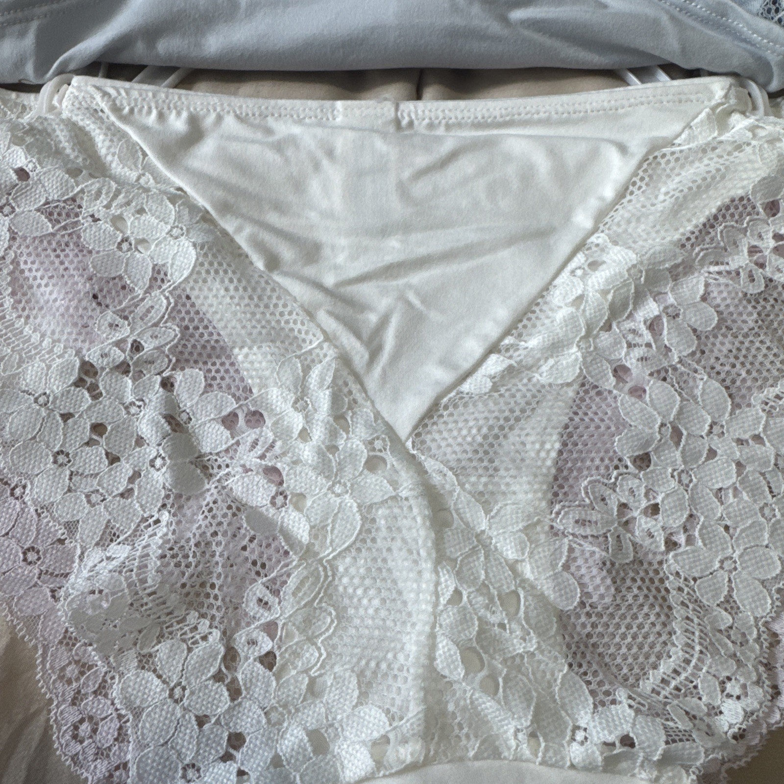 Jessica Simpson Women’s Soft Bikini Underwear Panties 5 Pair Size Large Lace