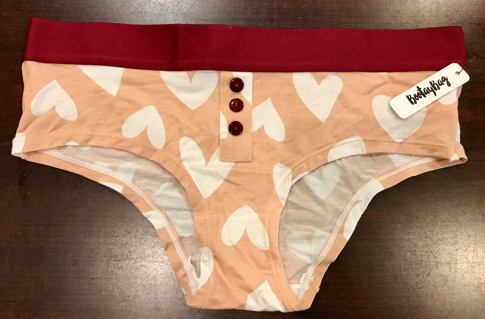 2 X BOOTAYBAG WOMEN PANTY STYLE BB157167-K347 SIZE SMALL NWT