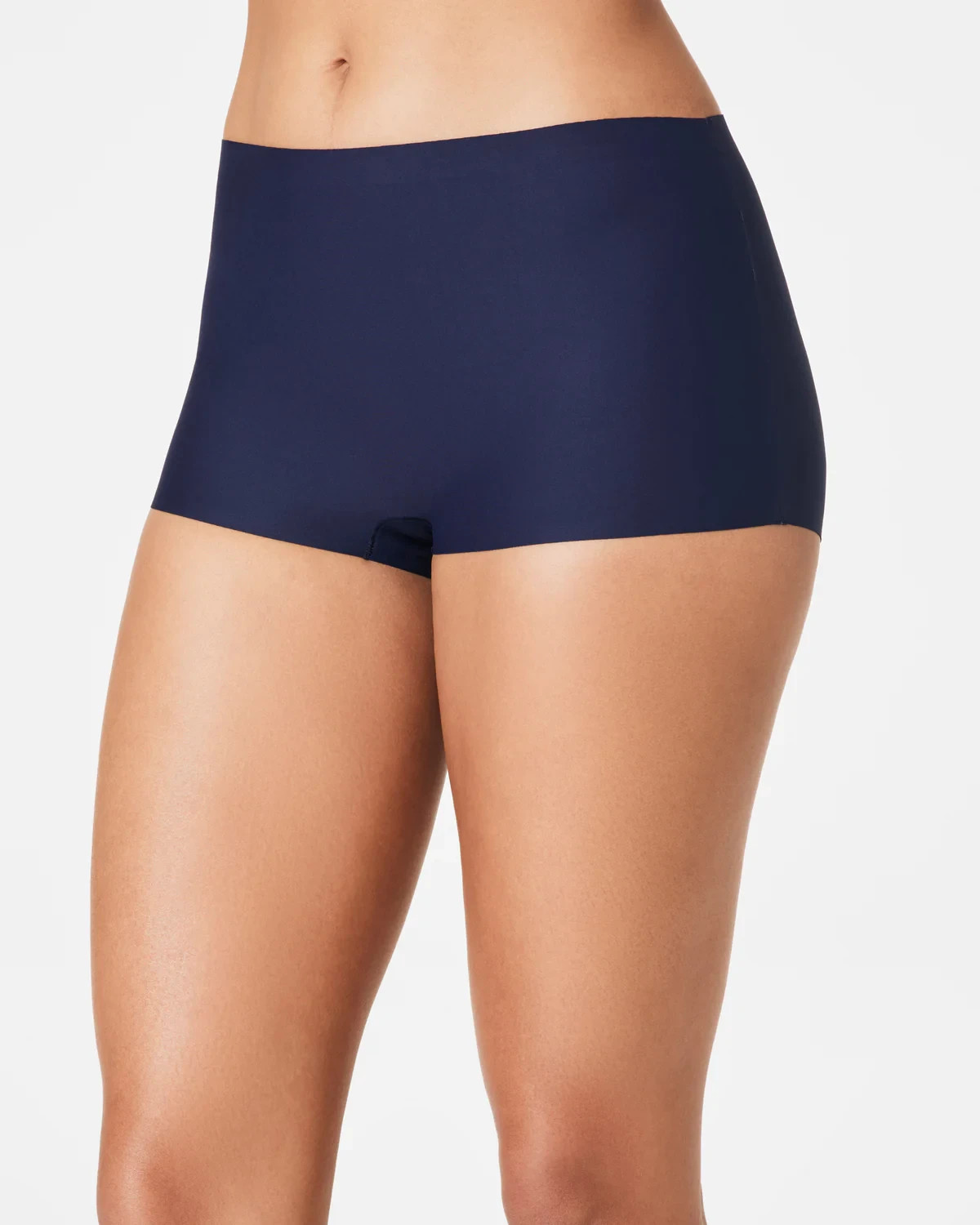 SPANX SUPERSMOOTH ESSENTIAL BOYSHORT SZ L TIMELESS NAVY PANTY NWT