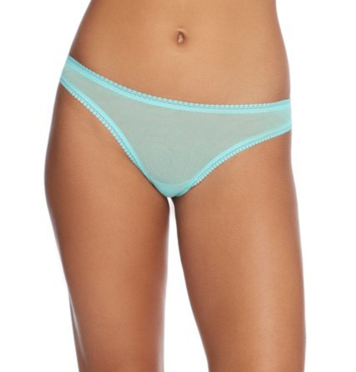OnGossamer Women Gossamer Mesh Hip-G Thong Panty Island Paradise Size M/L
