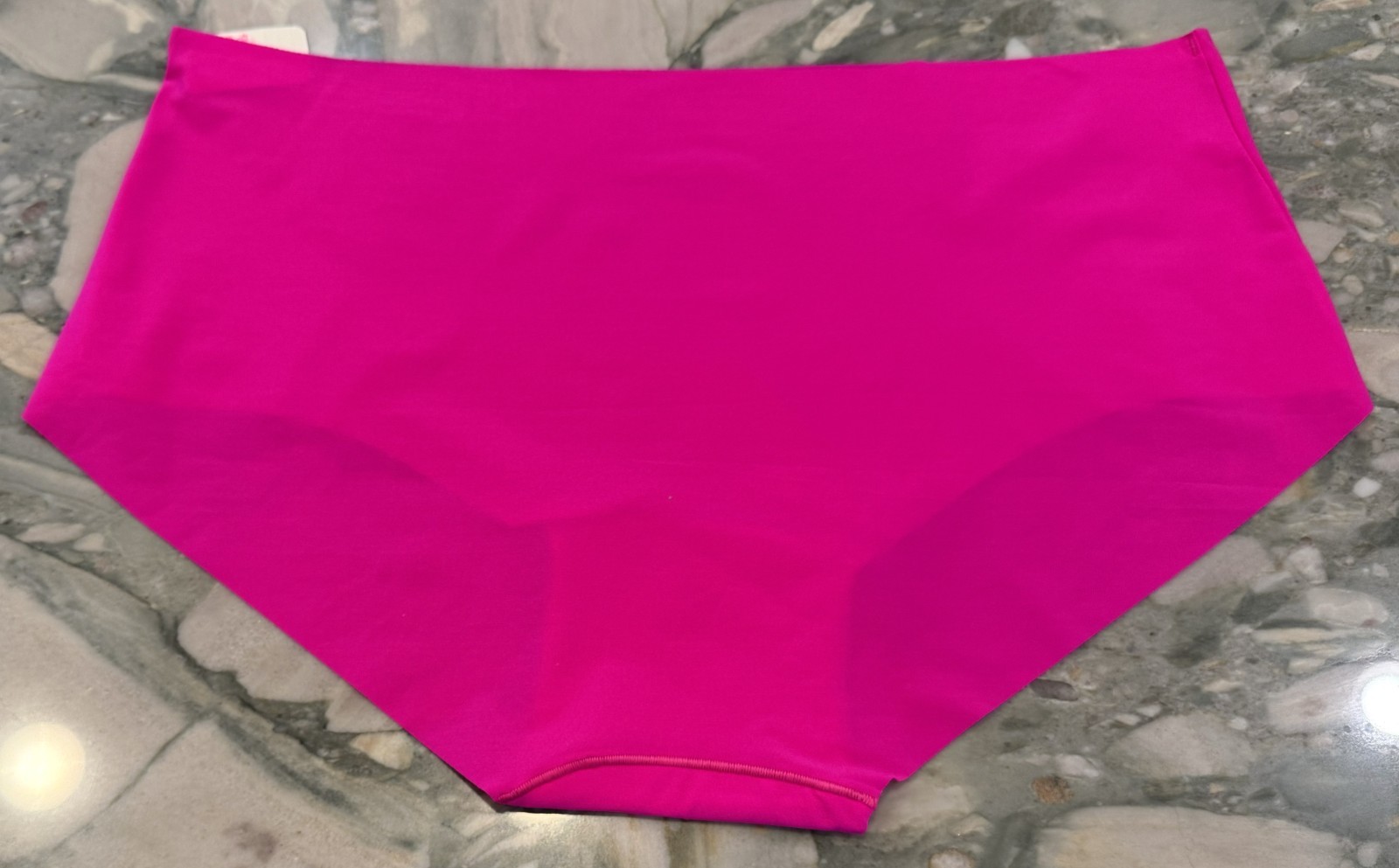 NEW Victoria Secret PINK No Show Shortie Boyshort Panty – Neon Fuchsia – XXL
