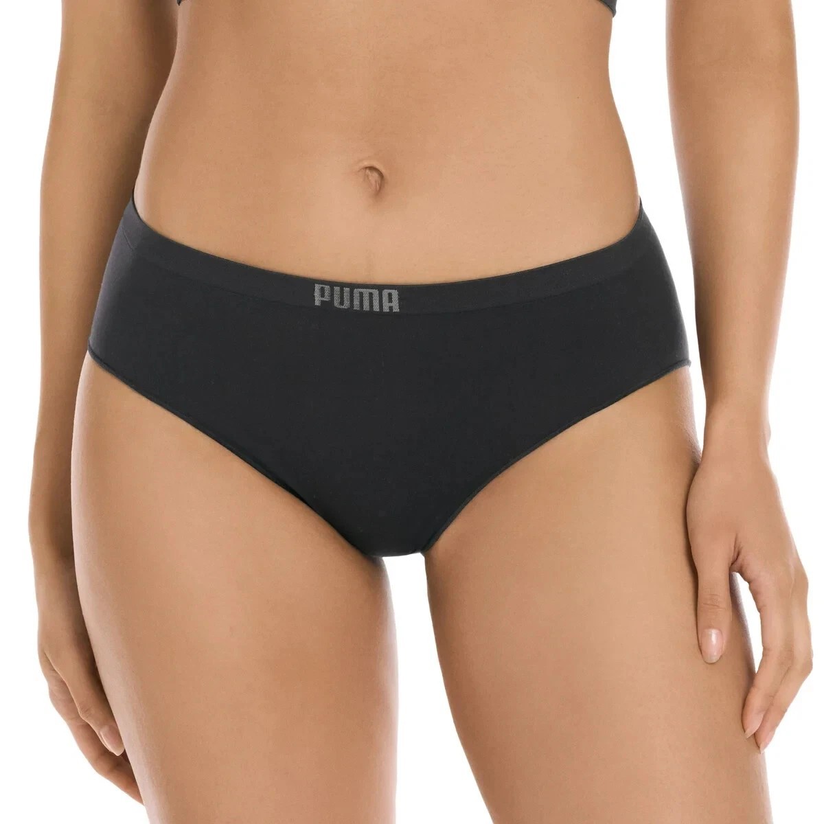 Women’s Puma 4 Pack Multicolor Seamless Bikini Underwear, 1801466 Multi Sizes