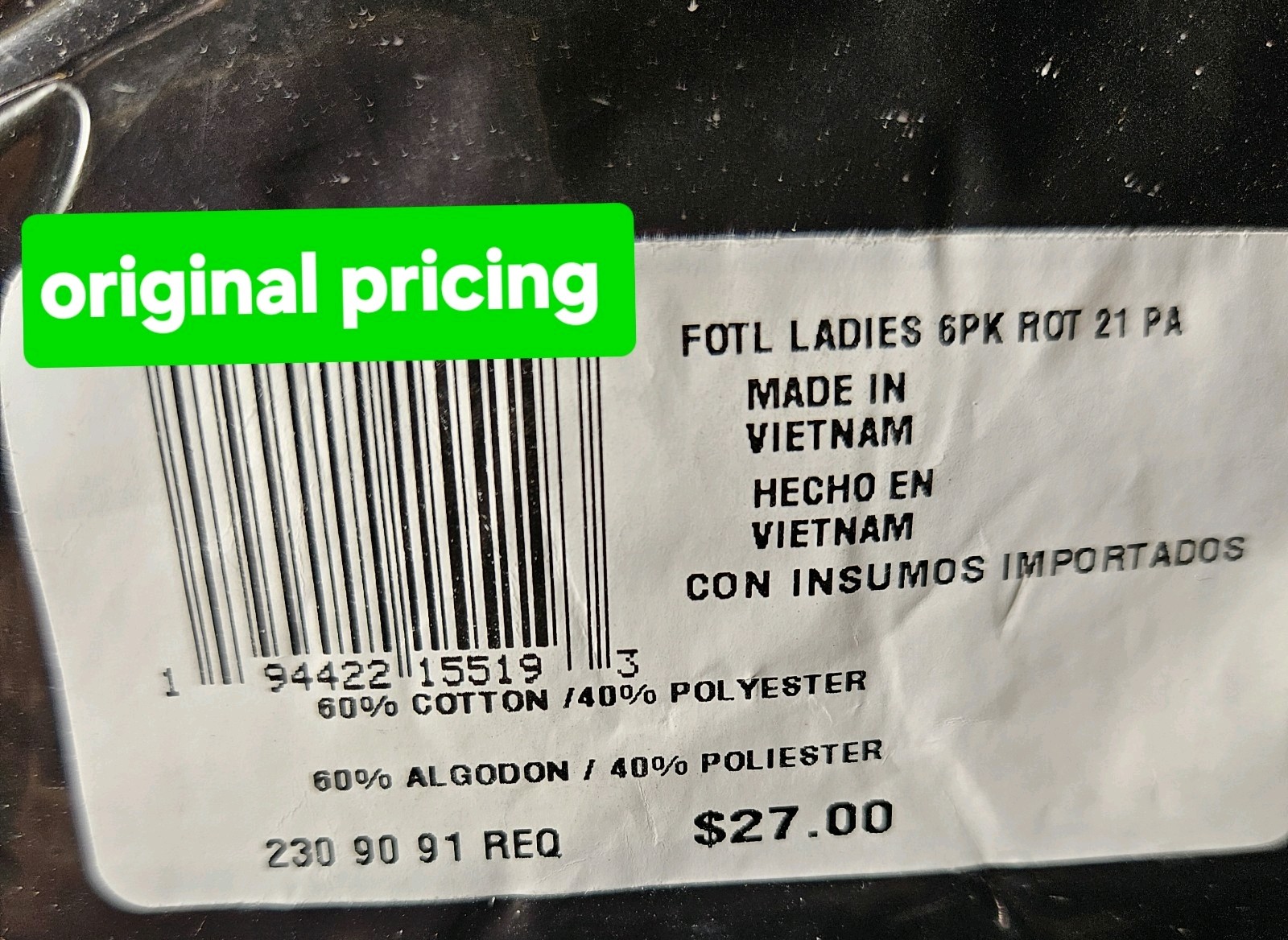 SZ 7 Fruit of the Loom Women’s SIGNATURE HIPSTERS 5PK in Hi Society+Gift