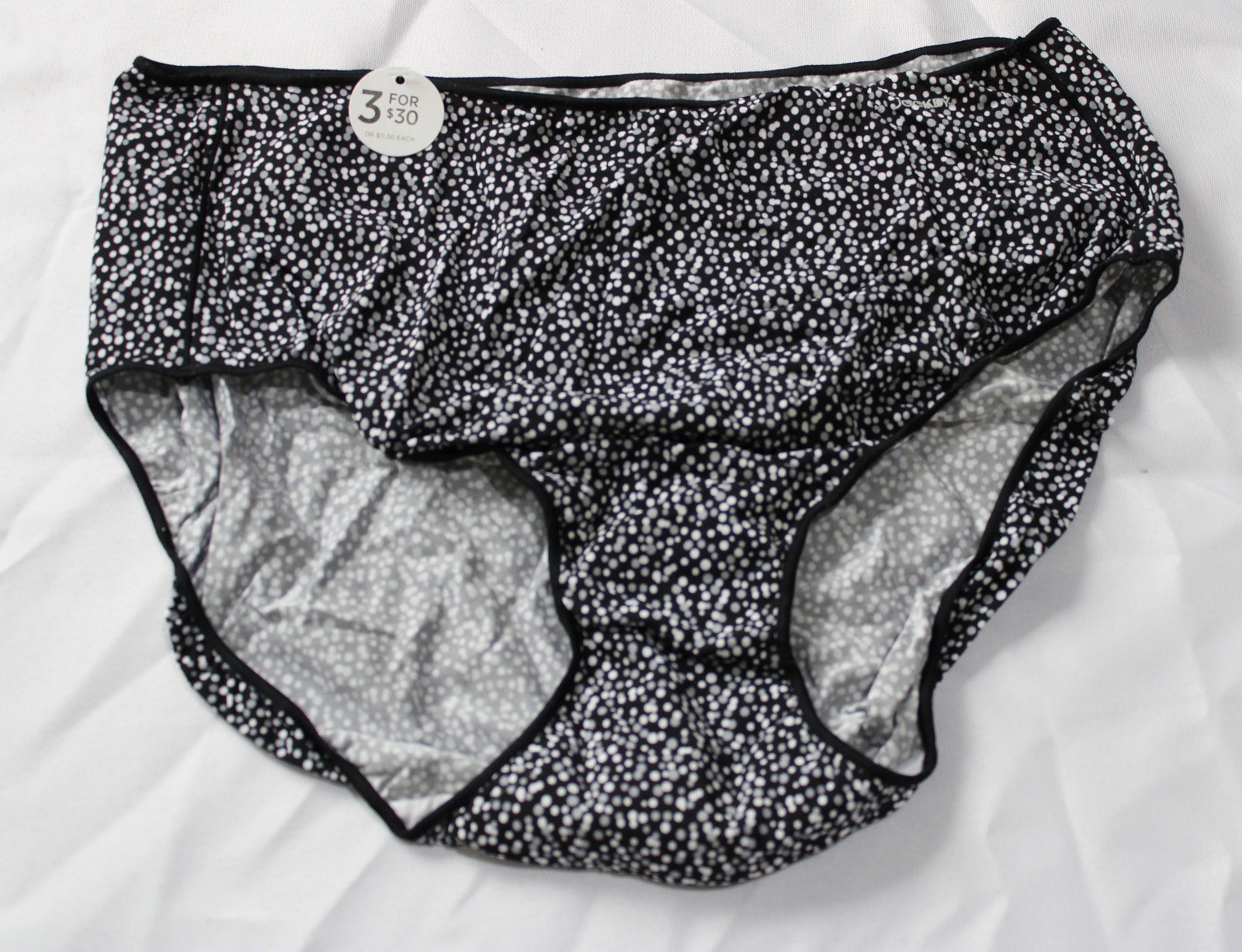 Jockey Women’s No Panty Line Promise Tactel Hip Brief DH3 Multicolor XL NWT