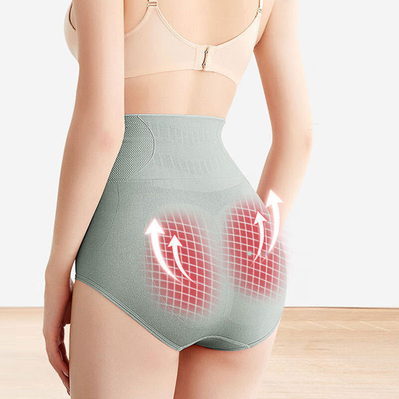 3 Pack Womens High Waist Body Shaper Tummy Control Slimming Underwear Pantie